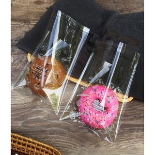 Túi nilon đựng bánh mì 17*23cm opp dán keo