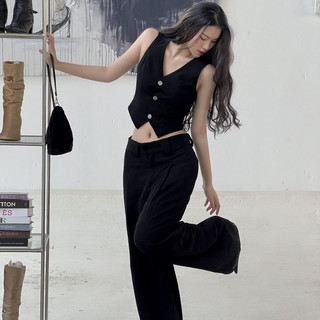 Set VEST màu đen ONONMADE Barbara Blazer Set