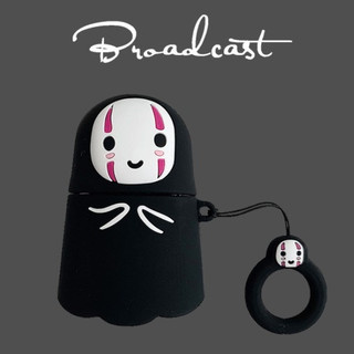 Vỏ case ốp tai nghe airpod airpods 2 i12 cute chống va đập cho tai nghe bluetooth hình vô diện anime ngộ nghĩnh đáng yêu