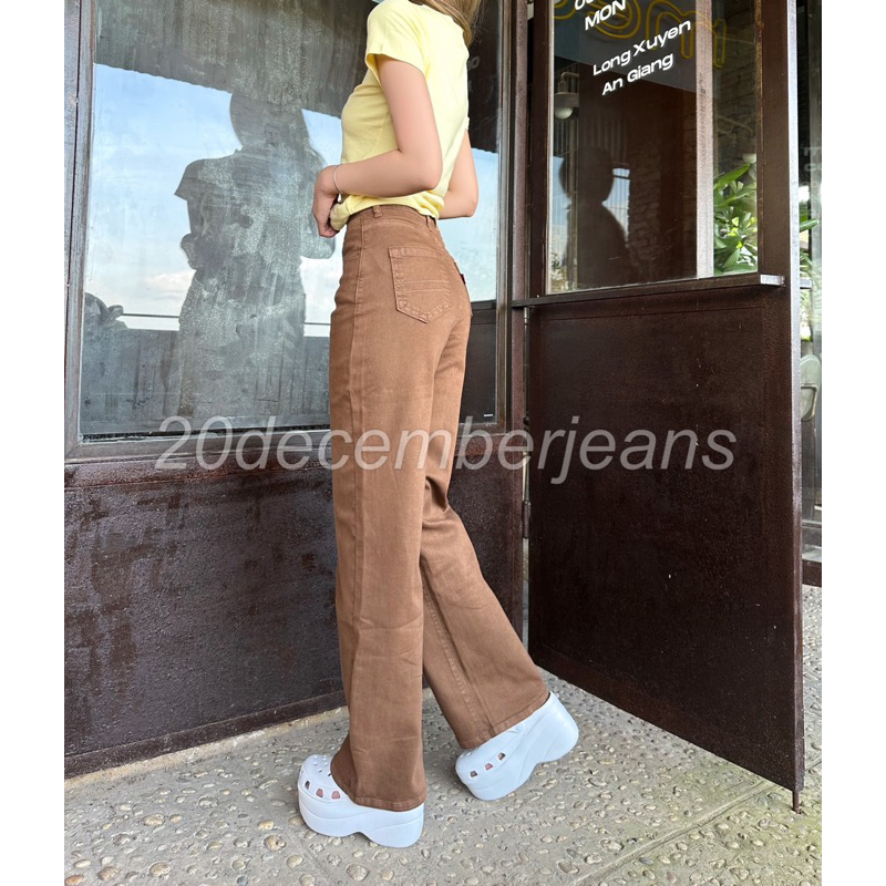 Quần Ống suông 3 màu 20decemberjeans mã 2081