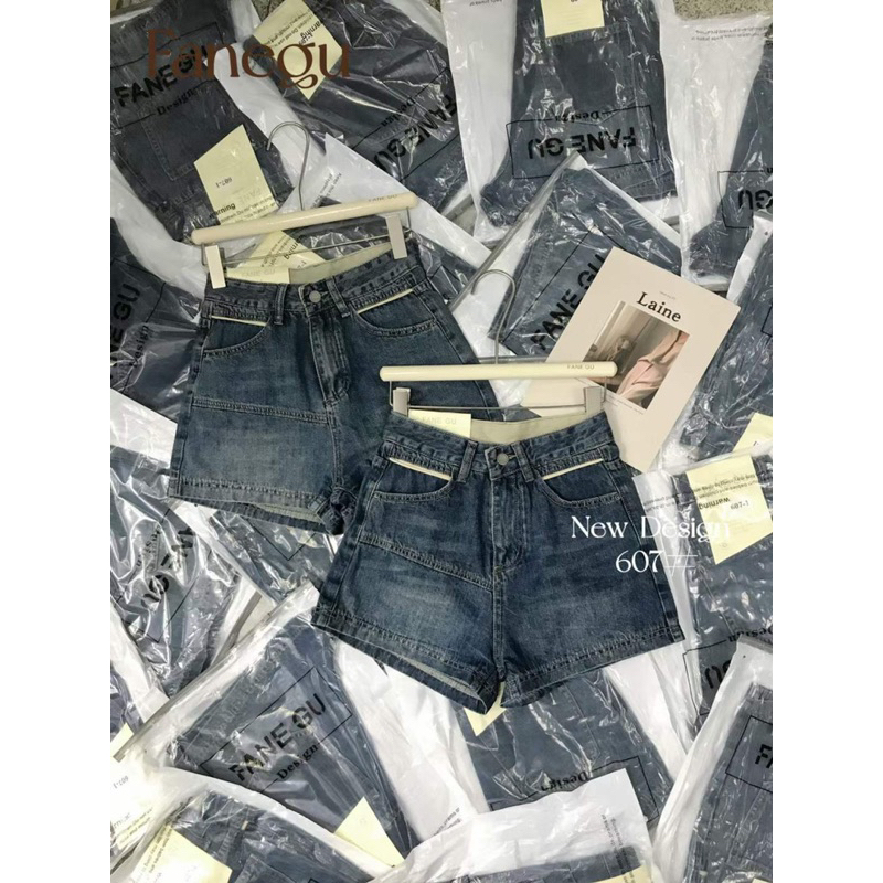 Quần Short JEANS nữ siêu hot mẫu mới 2023 hàng QC loại 1 ảnh thật - hàng có sẵn