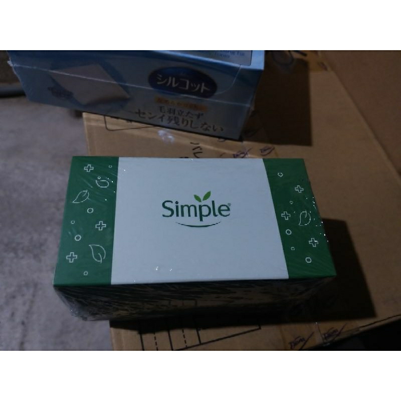 Bông tẩy trang SIMPLE   50miếng