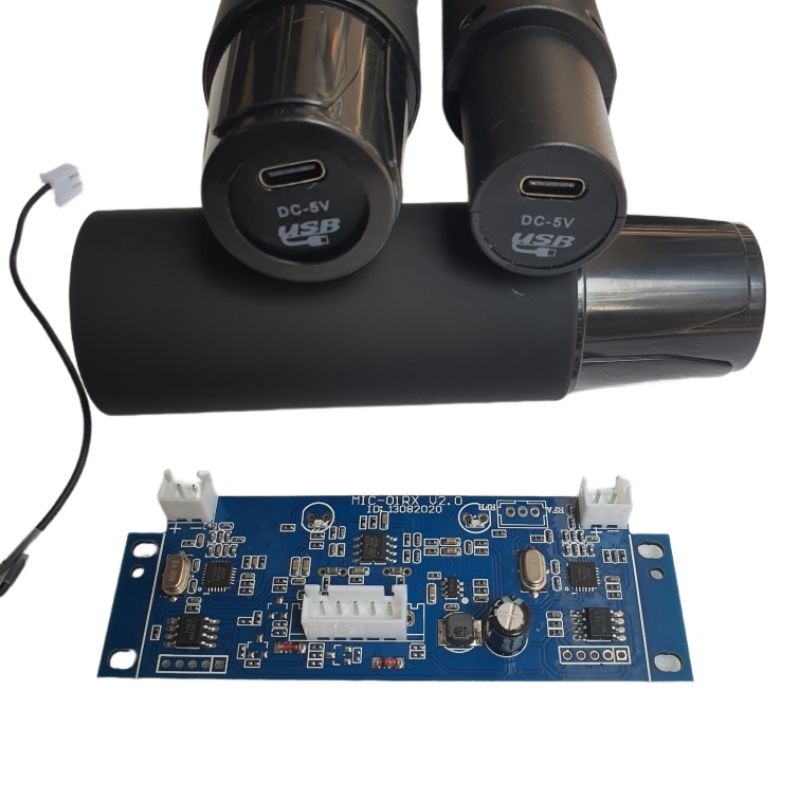 Micro Pin Sạc Cao Cấp Thân Nhôm Sạc Trên Mic