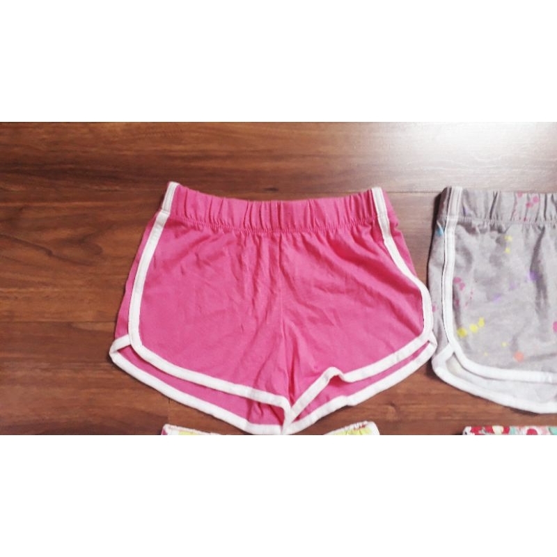 Quần đùi bé gái chất cotton màu sắc dễ thương