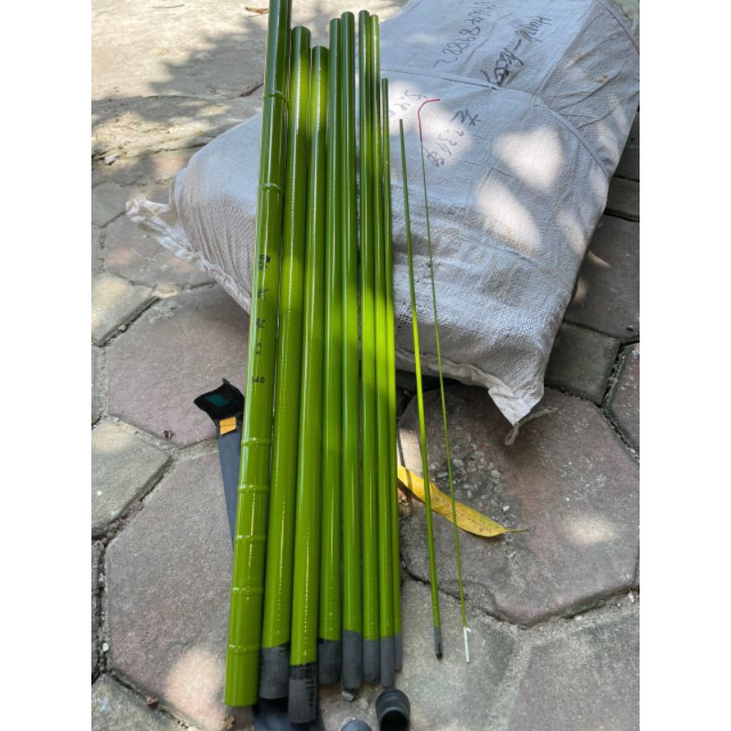 Cần Câu Tay Trúc Xanh- 3H câu rô, diếc