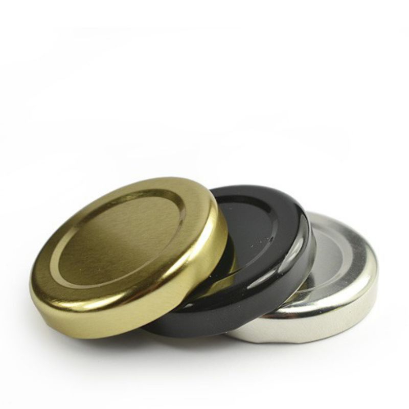 Nắp Thiếc chai hũ thủy tinh phi 48mm ,Nắp thay thế cho hũ tròn 75ml, hũ lục giác 85ml, 100ml, chai 200ml
