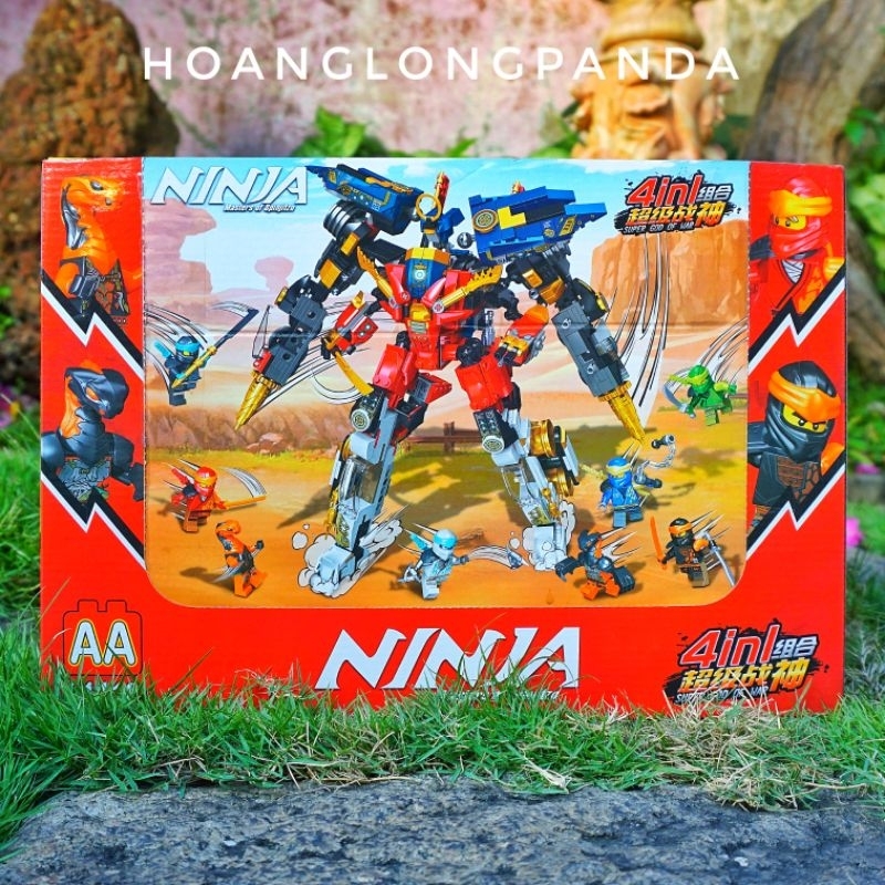 Lắp ráp LELE 61118 82207 | Ultra Combo Mech Evo | 1002 chi tiết