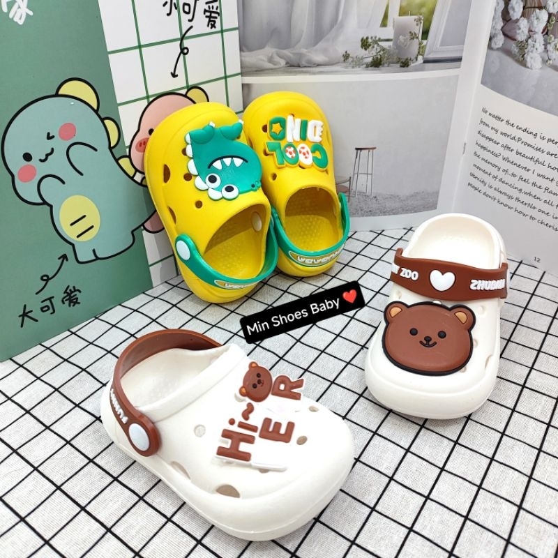 Sục cross cao su non siêu mềm chống trượt cho bé 1-5 tuổi