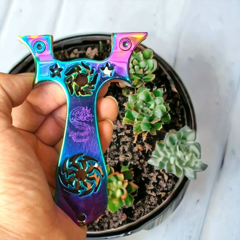 Hai sao nhật nguyệt full titan+tặng dây hãng+lục giác