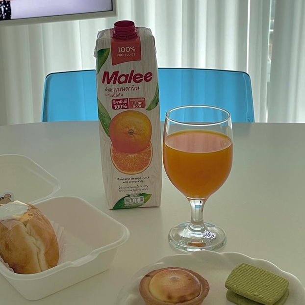 COMBO 3 Hộp Nước Ép Quýt + Cherry + Nho Malee 1L