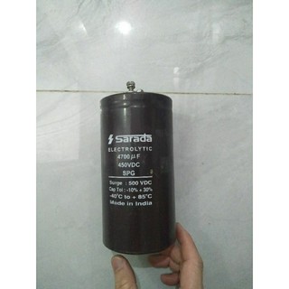 Tụ hóa sarada 4700uf 450v tháo máy