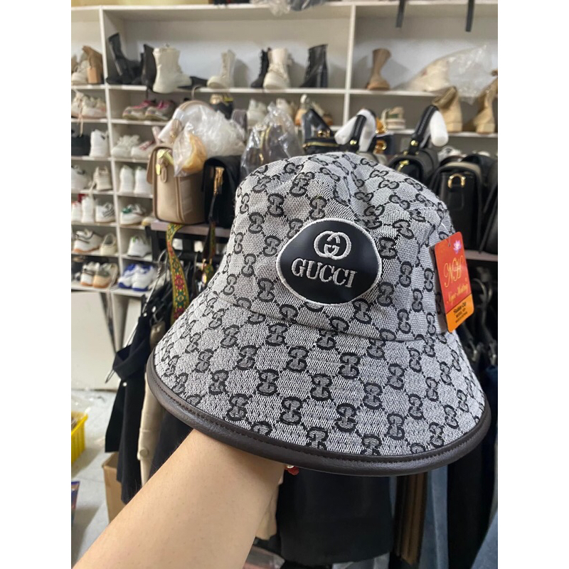 MŨ BUCKET GUCCI SÓI THỜI TRANG