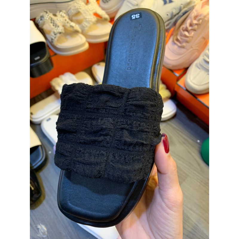 Dép quai ngang nữ mẫu mới đế 2p&amp;5p thời trang mới(Giá sale 80%)