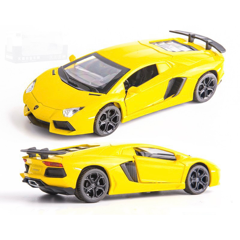 Xe mô hình ô tô giá rẻ Lamborghini Aventador LP740 tỉ lệ 1:32 của hãng TY