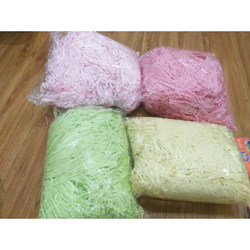 #GIẤY RƠM, GIẤY VỤN CẮT SỢI LÓT QUÀ GIÁ RẺ ( 1kg )
