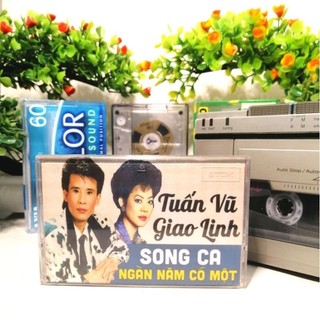 Băng nhạc cassette Tuấn Vũ & Giao Linh song ca tuyển tập đỉnh cao một thời