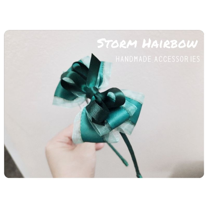 Storm Hairbow - bờm xanh cho công chúa