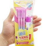 Bút gel nướcthiên long điểm 10 tp-gel039 tím - nét 0.5mm