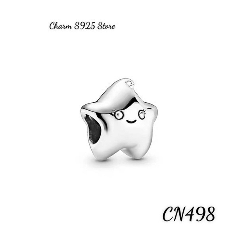 ( HÀNG CAO CẤP ) CHARM PAN ALE NGÔI SAO MAY MẮN BẠC S925 THUẦN KHIẾT
