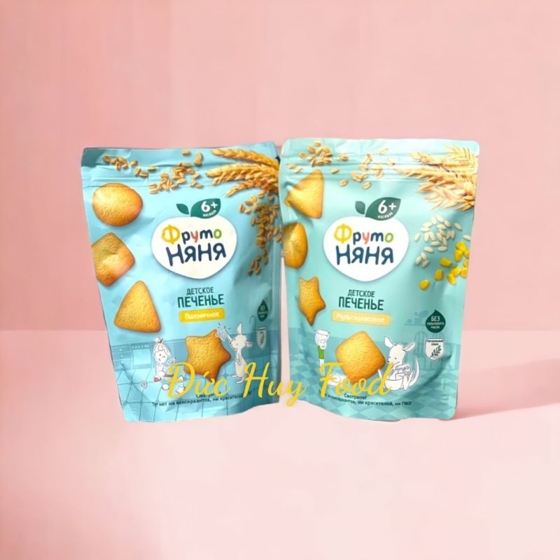 Bánh ăn dặm Fruto Nyanya 6m+ 12m+gói 120g , 30g, 50g