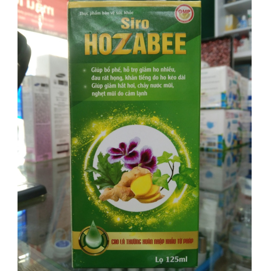Siro Hozabee Cao lá Thường Xuân Nhập Khẩu Từ Pháp