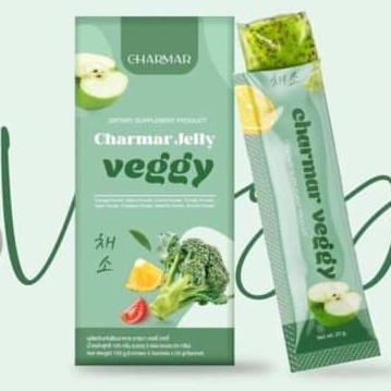 THẠCH RAU CỦ HẠT CHIA HỖ TRỢ GIẢM CÂN KIỂM SOÁT CƠN ĐÓI, LÀM ĐẸP DA CHARMAR VEGGY - 15341