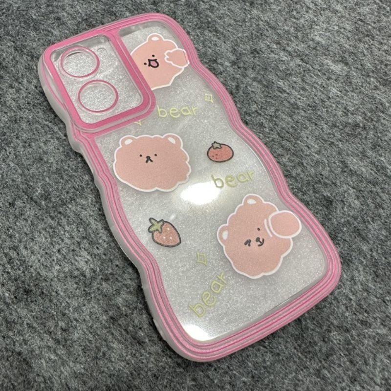 Case ốp lưng Oppo A57 A77S dẻo nhiều hình siêu dễ thương viền lượn sóng bảo vệ camera