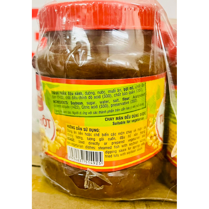 Tương hột vàng Cholimex hũ