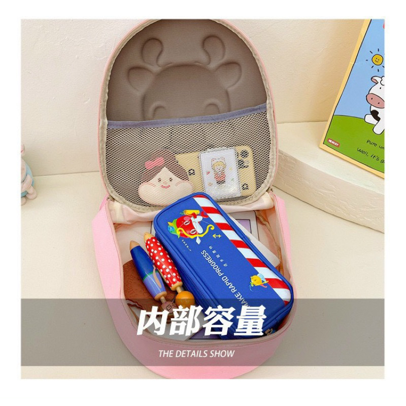 Ba Lô Cho Bé Trai Bé Gái Hình hươu hoạt hình 3D Nổi Từ 3-6 Tuổi