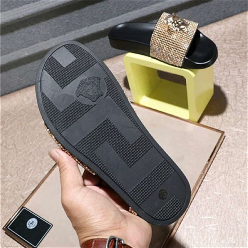 Dép đính đá full hộp hãng