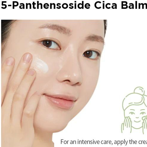 Kem dưỡng ẩm cho da khô Etude House Soon Jung 5 Panthensoside Cica Balm 40ml