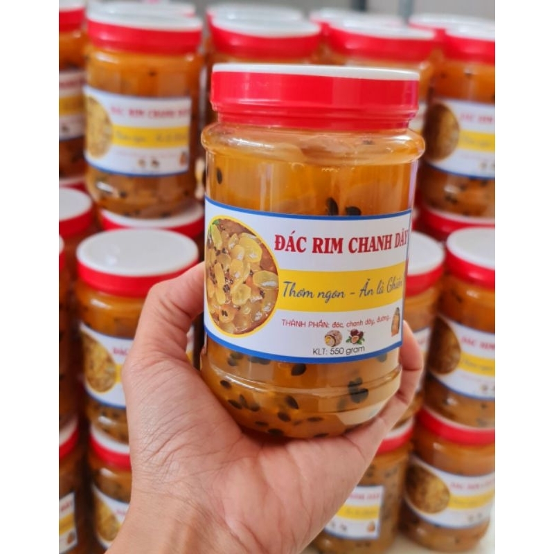 ĐÁC RIM CHANH DÂY - Đác rim các loại -  HỦ 550G công thức mới đác dẻo ngon