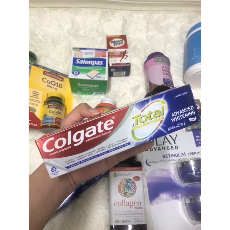 Kem đánh răng Colgate Total Advanced Whitening 181g của Mỹ