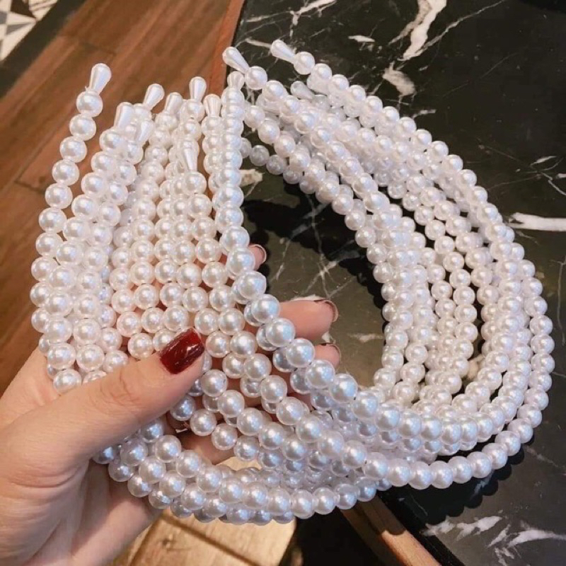 Xước tóc hạt cho mẹ và bé tặng nhẫn
