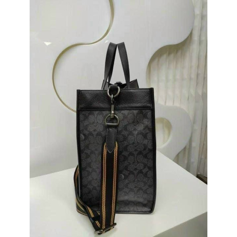 Cặp nam công sở da thật Coach Field Tote