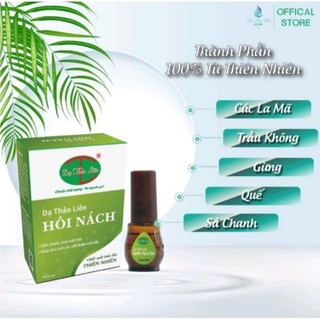 TINH DẦU HÔI NÁCH DẠ THẢO LIÊN