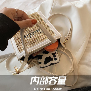 Túi Poly phối da thêu chữ Cecilin (New Arrial)