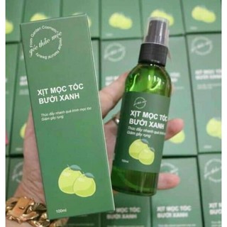 Xịt mọc tóc bưởi thảo mộc xanh 100ml