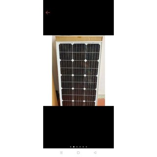 Tấm pin năng lượng mặt trời 100w tinh thể mono