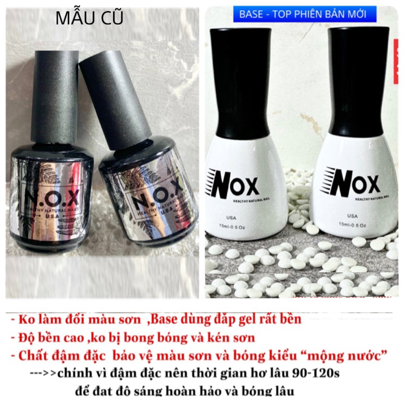 Base Top Nox Ko Đổi Màu Sơn(phiên bản mới)