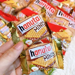 Bánh xốp socola kem hạt dẻ Hanuta nội địa Đức gói 200g 🇩🇪