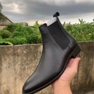 [XẢ GIÀY] Giày chelsea boot classic giá rẻ - da trơn xịn cao cấp