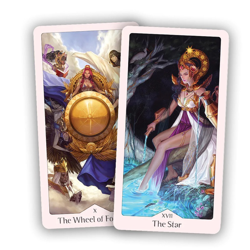 Bộ bài Heavenly Bloom Tarot  @gocdoquyen