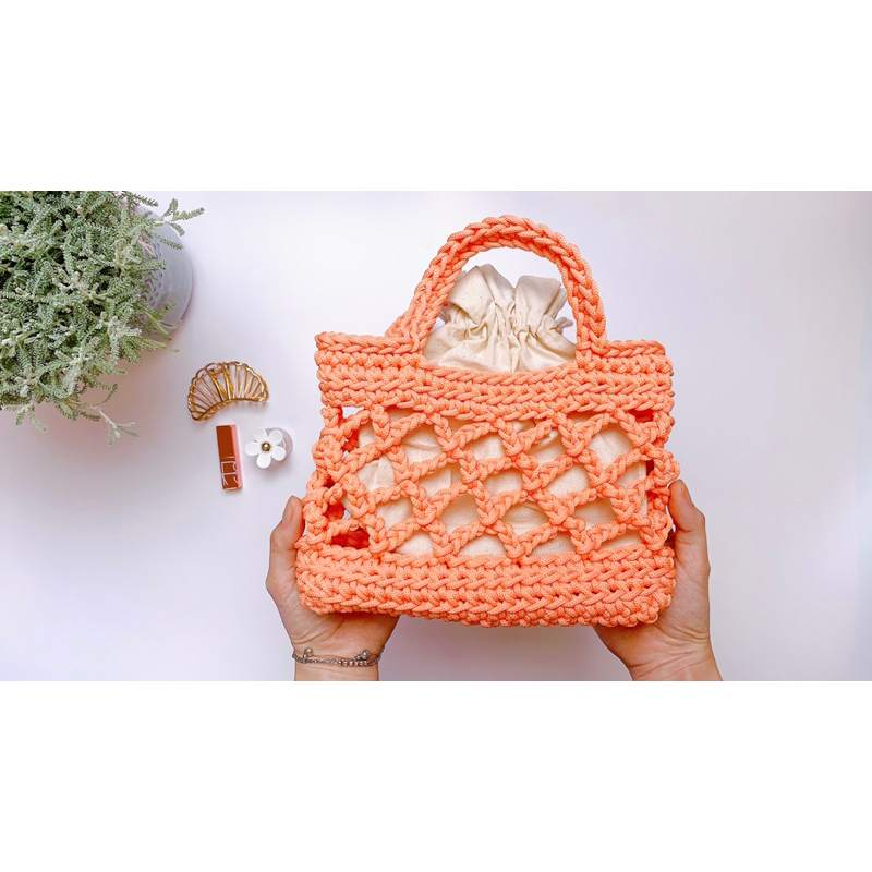 Sợi đan móc túi Chainy Cotton 3mm