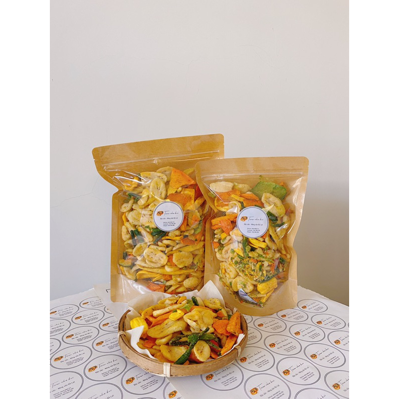 Rau Củ Sấy Giòn  | 300-500gr | Đặc sản Đà Lạt