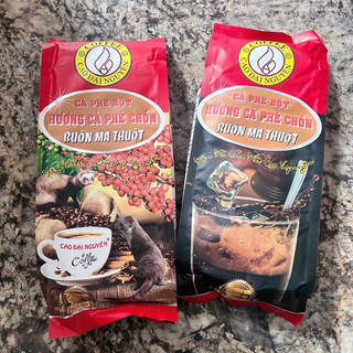 Cà phê pha Phin truyền thống Chồn Buôn Mê Thuộc của công ty Cao Đại Nguyên 500gr- chồn đỏ