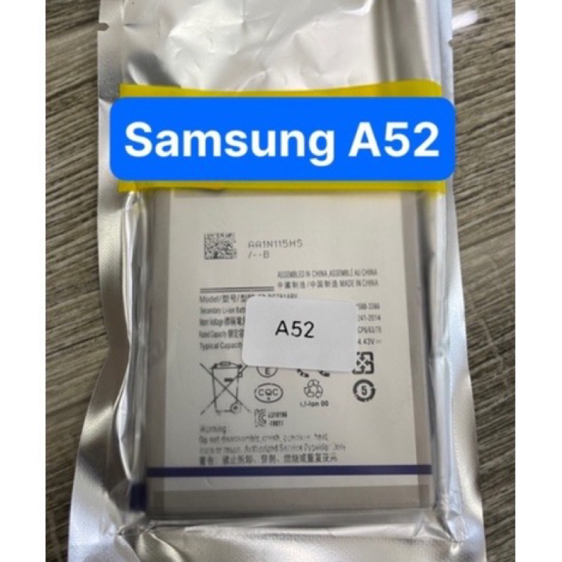 Pin zin mới samsung A52