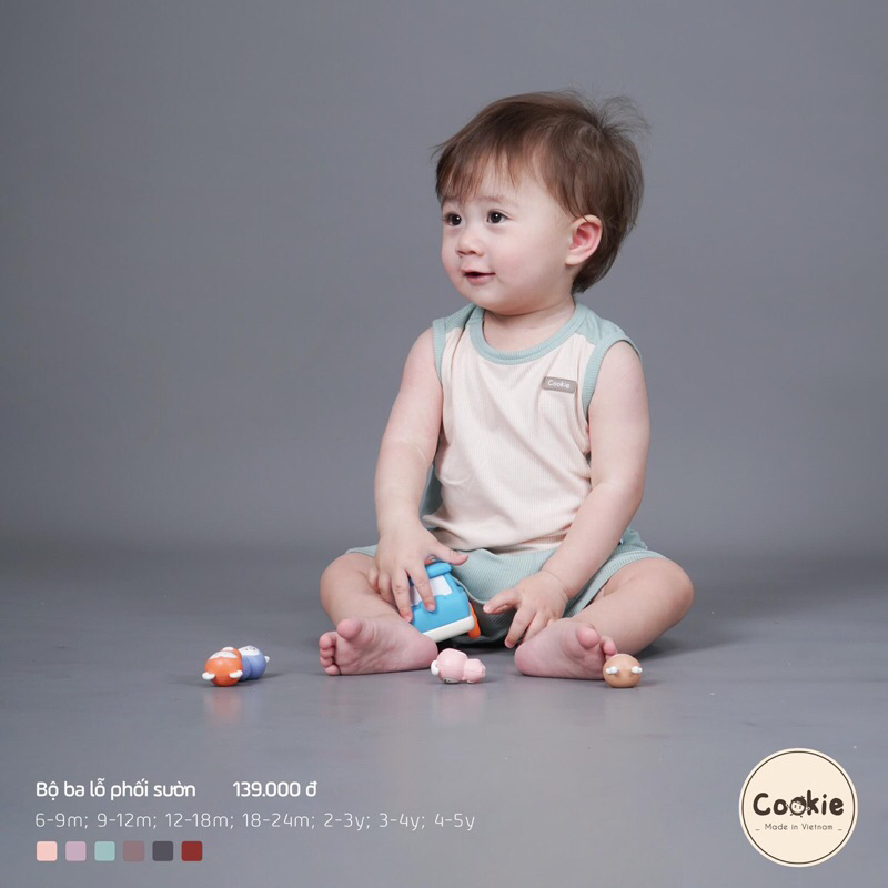 Bộ ba lỗ dành cho bé trai