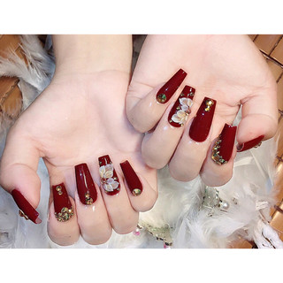 Hoa Bột Gắn Móng Nail.(Bông Bột gắn Móng)