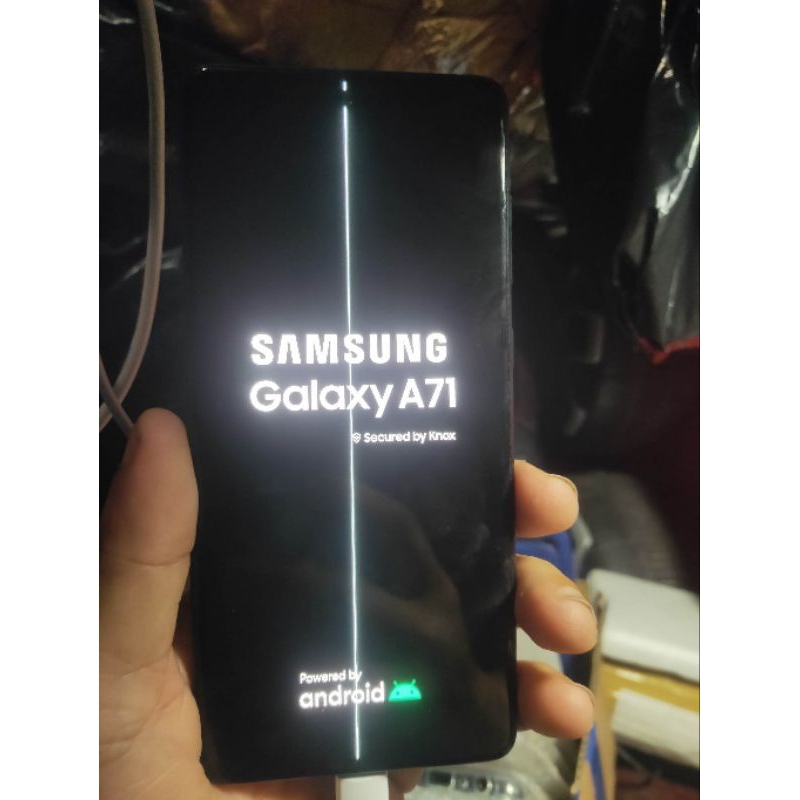 Màn hình Samsung galaxy A71 liền khung bóc máy full cảm